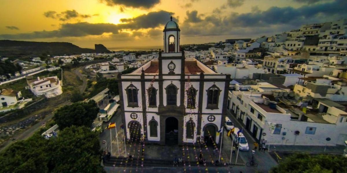 Villa La Rama Del Drago, Agaete San Pedro  외부 사진